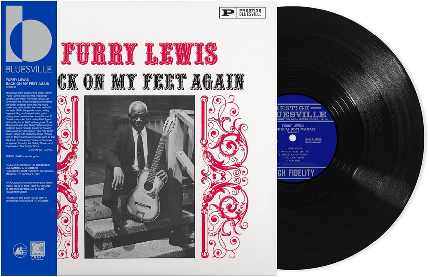 Back On My Feet Again (Bluesville Acoustic Sounds Series)(Vinyle) - FURRY LEWIS