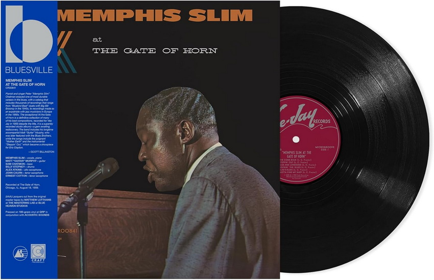 At The Gate Of Horn (Bluesville Acoustic Sounds Series)(Vinyle) - MEMPHIS SLIM
