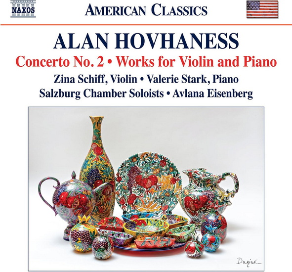 Concerto No. 2, Works for Violin and Piano - ALAN HOVHANESS