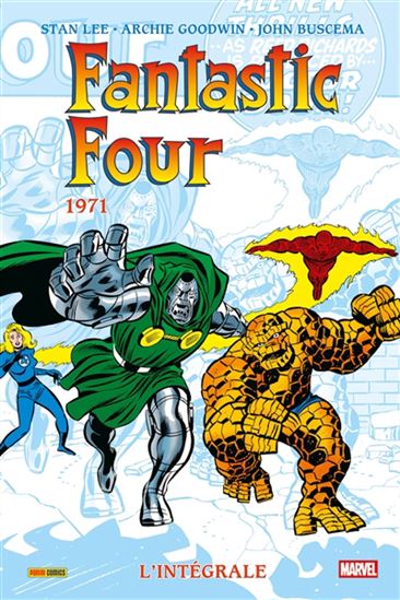 Fantastic Four : l&#39;intégrale #10 1971 N. éd. - COLLECTIF
