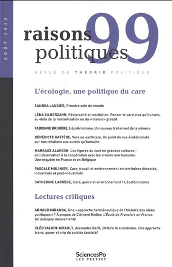 Raisons politiques #99 - COLLECTIF