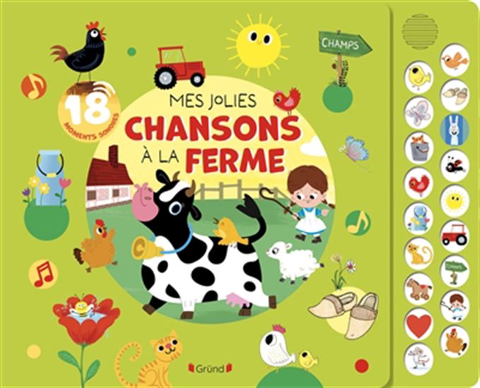 Mes jolies chansons à la ferme - COLLECTIF