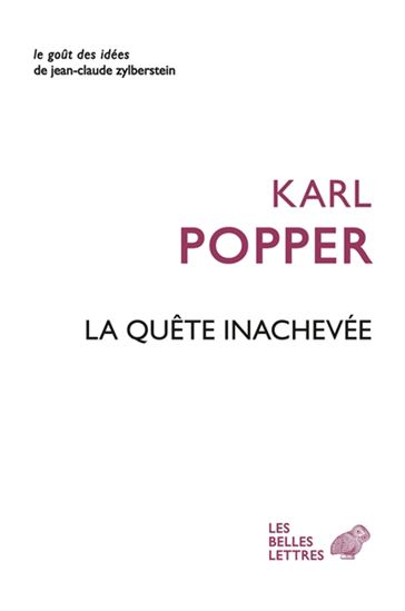 La Quête inachevée - KARL RAIMUND POPPER