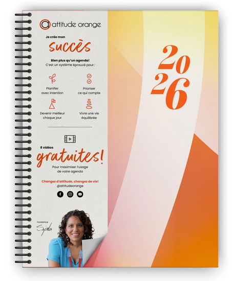Agenda 2026 Attitude Orange 1s/2p