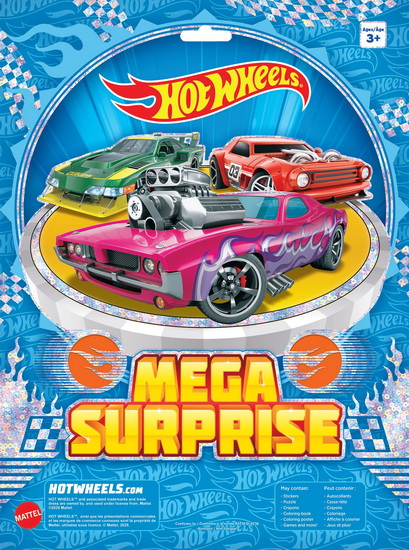 Hot wheels : sac mega surprise - COLLECTIF
