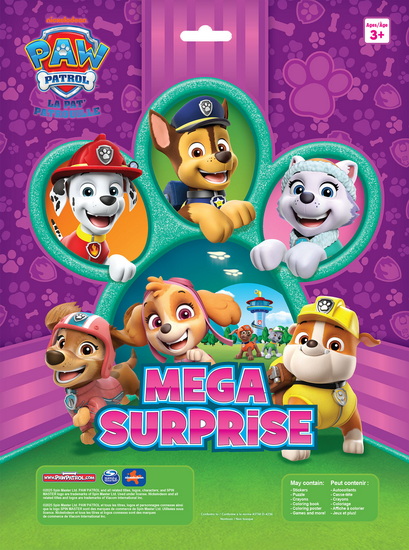 Pat&#39;patrouille (mauve) : sac mega surprise - COLLECTIF