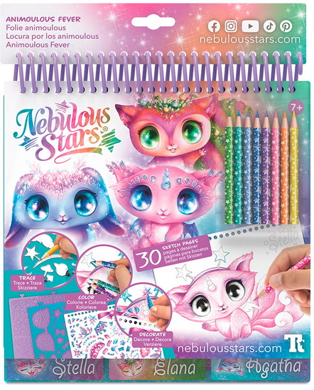 Carnet de croquis folie Animoulous