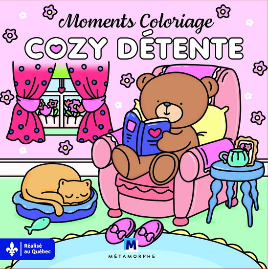 Moments coloriages : cozy détente - COLLECTIF