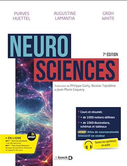 Neurosciences 7e éd. - PURVES HUETTEL & AL