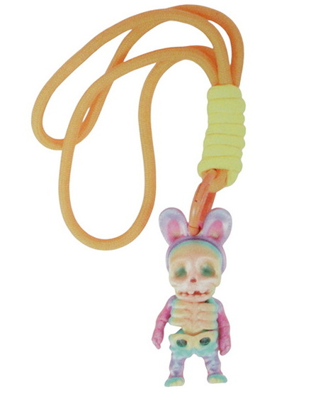 Porte-clés squelette souris 3D