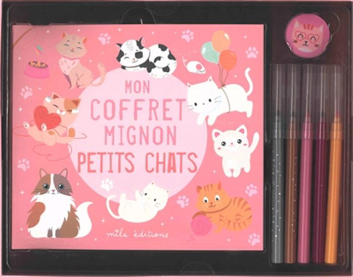 Mon coffret mignon petits chats Cof. N. éd. - COLLECTIT