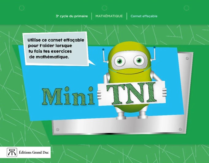 CEC Mini TNI 3e cycle Math Carnet eff. - COLLECTIF