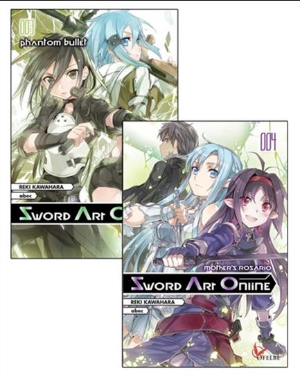 Pack Sword art online #03-04 Cof. - REKI KAWAHARA & AL