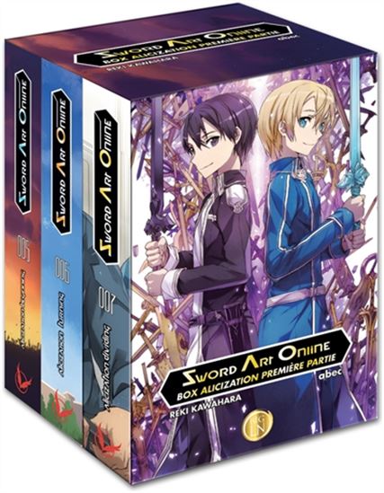 Pack Sword art online #05-07 Cof. - REK KAWAHARA & AL