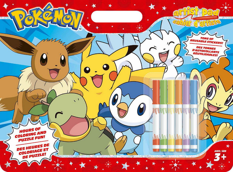Cahier d'artiste : Pokemon - COLLECTIF