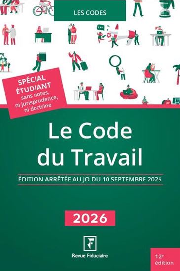 Le Code du travail 2026 - COLLECTIF