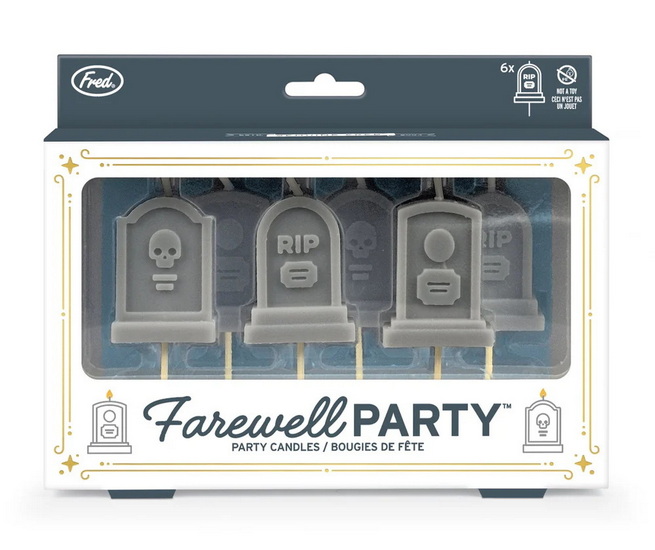 Chandelles anniversaire pierres tombales