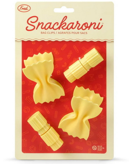 Ens. de 4 pinces à sac pâtes alimentaires
