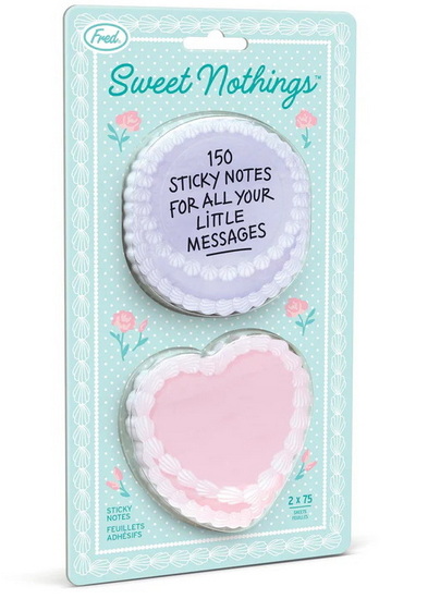 Notes autocollantes gâteaux