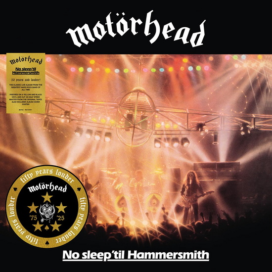 No Sleep &#39;Til Hammersmith - Live (50th Anniversary Edition)(Vinyle) - MOTÖRHEAD