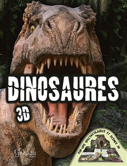 Dinosaures 3D : pop-up spectaculaires et scènes 3D N. éd. - ANGEL LUIS LEON PANAL - MARTIN BUSTAMANTE
