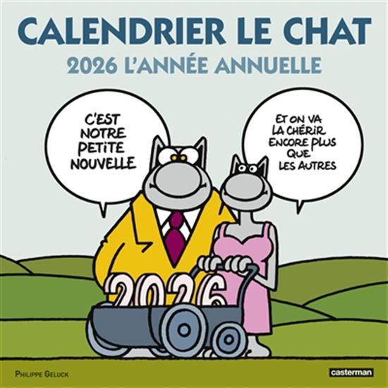 Calendrier Le Chat 2026