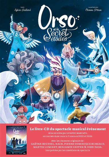 Orso et le secret des étoiles + CD - SYLVIE GAILLARD - ETIENNE PÉRAN