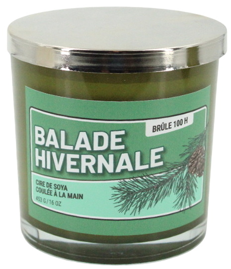 Chandelle Balade hivernale