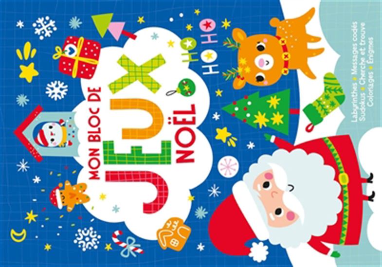 Mon bloc de jeux : Noël - COLLECTIF