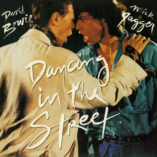 Dancing In The Street E.P. (Vinyle blanc) - DAVID BOWIE - MICK JAGGER