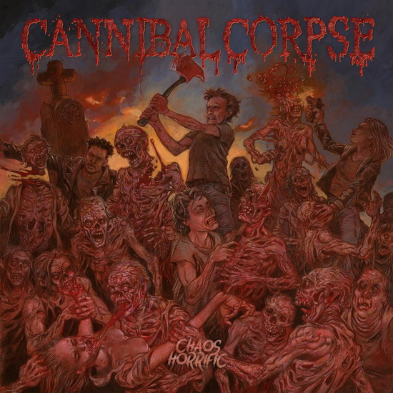 Chaos Horrific (Vinyle bleu) - CANNIBAL CORPSE