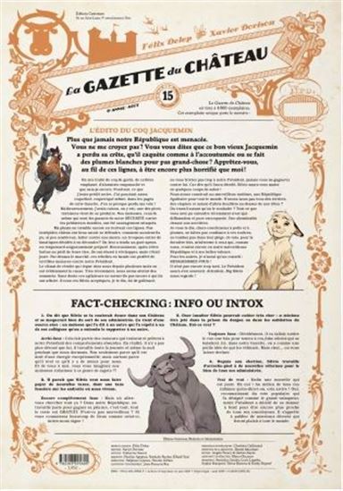 Gazette du château #16 - XAVIER DORISON - FÉLIX DELEP
