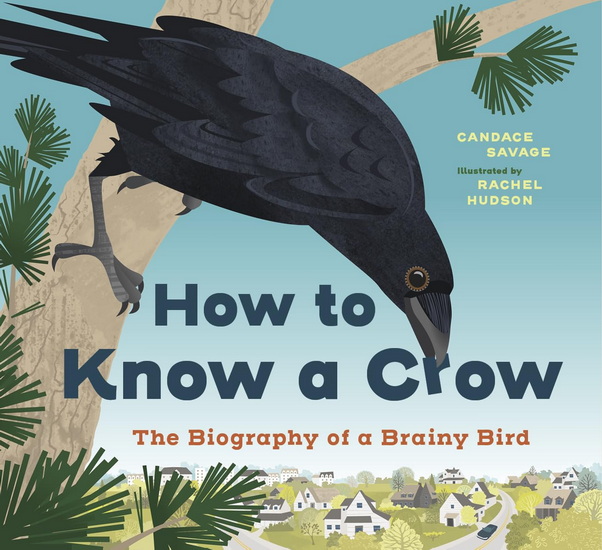 How to Know a Crow: The Biography of a Brainy Bird - CANDACE SAVAGE - RACHEL HUDSON