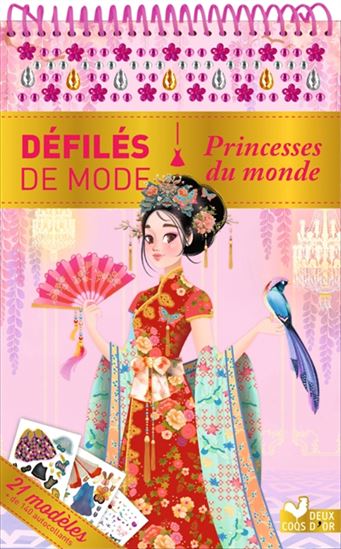 Princesses du monde : 21 modèles, + de 140 autocollants - MARIE-ROSE BOISSON