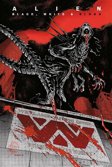 Alien : black, white & blood - Collectif