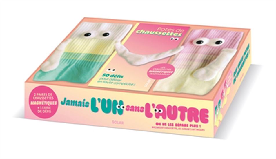 Copains des chaussettes ! : les chaussettes magnétiques et inséparables - COLLECTIF