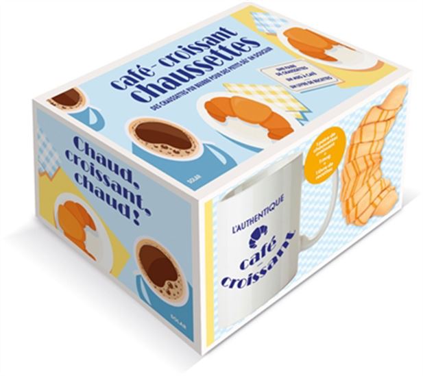 Coffret café croissant chaussettes Cof. - COLLECTIF