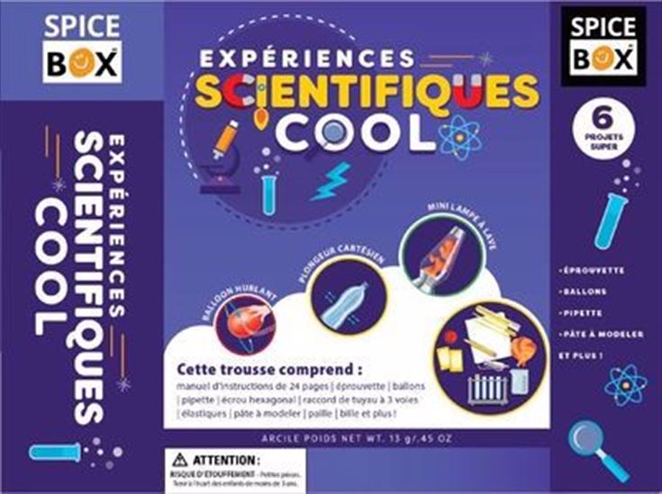 Expériences scientifiques cool Cof. - COLLECTIF