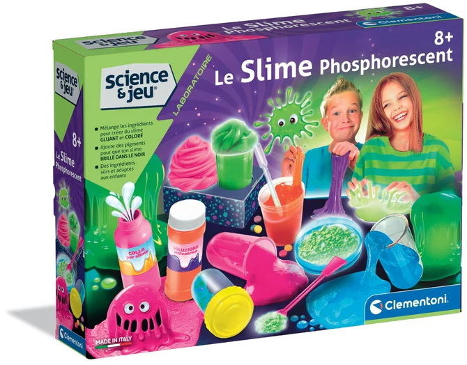Science & jeu: le slime phosphorescent