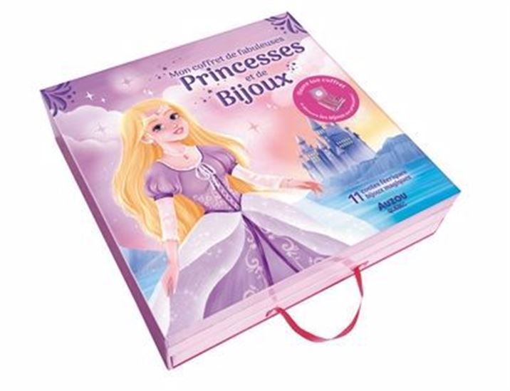 Mon coffret de fabuleuses princesses et de bijoux - AURÉLIE DESFOUR