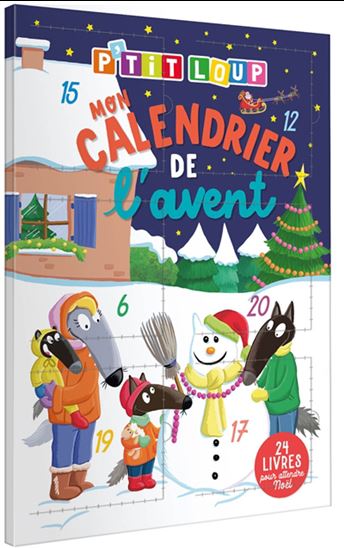 Mon calendrier de l&#39;Avent P&#39;tit Loup Cof. 2025 - ORIANNE LALLEMAND - ÉLÉONORE THUILLIER