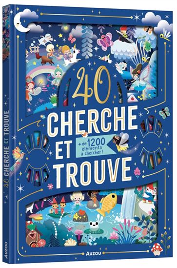 40 cherche et trouve : + de 1200 éléments à chercher ! - COLLECTIF