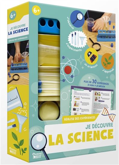 Auzou lab&#39; : je découvre la science Cof. - Collectif