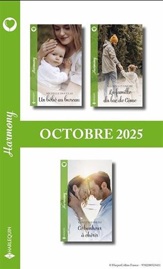 Pack mensuel Harmony - 3 romans (Octobre 2025) - COLLECTIF