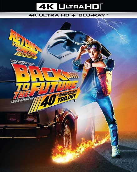 Back to the Future 40th Anniversary Trilogy (4K+Blu-ray) - ROBERT ZEMECKIS