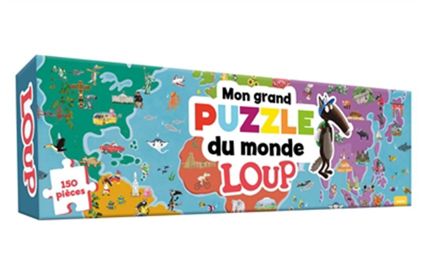 Mon grand puzzle du monde Loup Cof. - ORIANNE LALLEMAND - ÉLÉONORE THUILLIER
