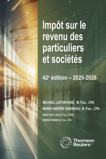 Impôt sur le revenu des particuliers et sociétés 2025-2026 42e éd. - COLLECTIF