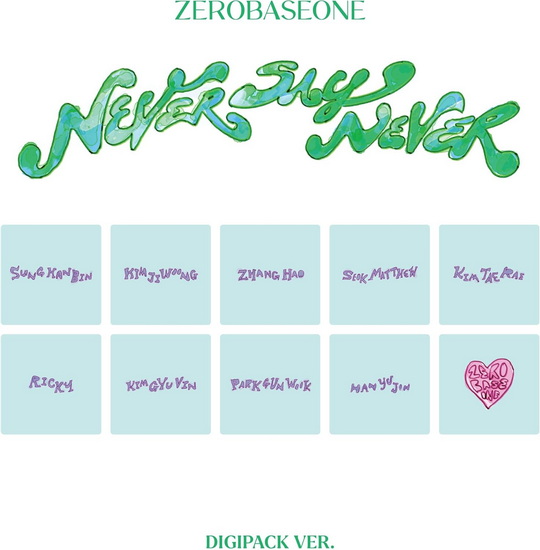 Never Say Never (Digipak ver.) - ZEROBASEONE