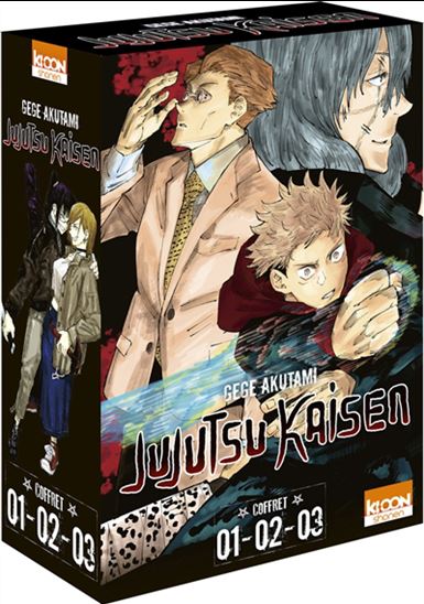 Jujutsu kaisen #01-02-03 Cof. - GEGE AKUTAMI