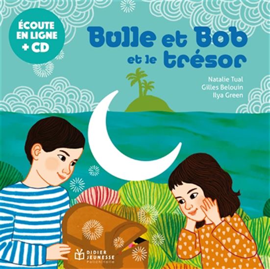 Bulle et Bob et le trésor + CD - NATALIE TUAL